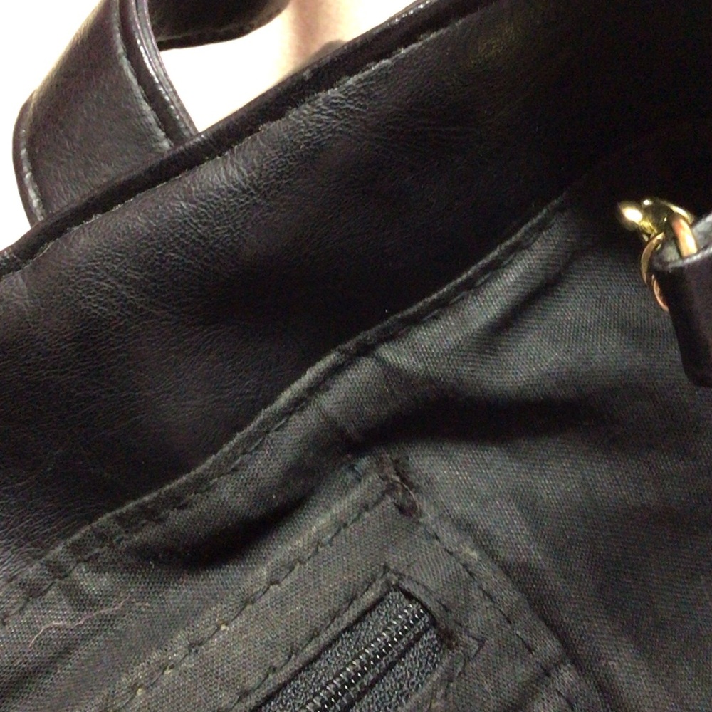 Deep Black Everyday Tote - Picture 9 of 9